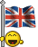 Smiley Flagge Grossbritannien
      42 x 52 Pixel animiert in 8 Frames